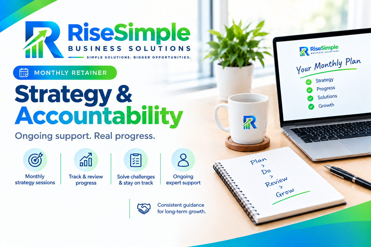Monthly Strategy & Accountability Retainer